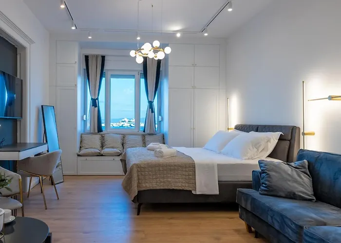 아파트 Lusso With Sea View 스플리트